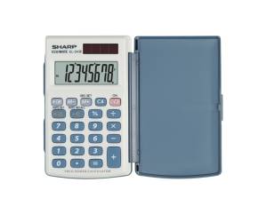 Calcolatrice tascabile - Sharp - EL243EB - 4974019009810 - DMwebShop