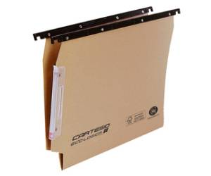 Cartella sospesa armadio Cartesio - 33 cm - fondo V - 32,6 x 28 cm - avana - conf. 25 pezzi - Bertesi - 114F BETA-A1 - 8058983260876 - DMwebShop