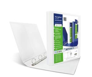 Raccoglitore Nettuno Ti 30 4D - personalizzabile - dorso 3,5 cm - 22 x 30 cm - A4 - bianco - Sei Rota - 36833001 - 8004972025988 - DMwebShop