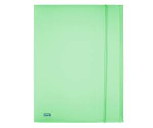 Cartella 3L con elastico Pastel - PPL - 24 x 33 cm - smeraldo - Favorit - 400116604 - 8006779022542 - DMwebShop