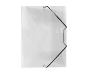 Cartella 3L con elastico Lumina - 22 x 30 cm - trasparente - dorso 3 - Favorit - 400116645 - 8006779023594 - DMwebShop