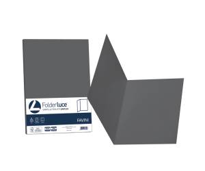 Cartelline semplici Luce - 200 gr - 25 x 34 cm - grafite - conf. 50 pezzi - Favini - A504664 - 8007057263800 - DMwebShop