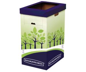 Cestino riciclo 31,5 x 60,8 x 42,7 cm verde blu - 7115