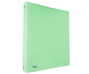 Raccoglitore Pastel 22 x 30 cm 4 anelli tondi 15 mm PP smeraldo - 5155