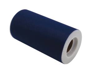 Tulle - blu - in rotolo da 12,5 cm x 25 mt - Big Party - 85063. - 8020834850635 - DMwebShop