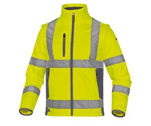 Giacca Softshell Moonlight 2 alta visibilita' - poliestere - taglia XL - giallo fluo - Deltaplus - MOON2JGXG - 3295249222130 - DMwebShop