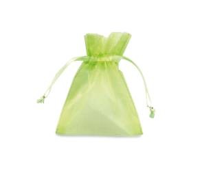 Sacchetti organza Milly - 12,5 x 17 cm - verde mela - conf. 20 pezzi - PNP - UL550DLL03VVM - DMwebShop