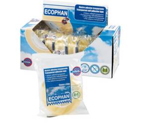 Nastro adesivo Ecophan - 15 mm x 33 mt - in caramella - trasparente - conf. 10 pezzi - Eurocel - 001416153 - 8001814341671 - DMwebShop
