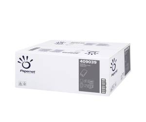 Asciugamani piegati a V 22 x 21 cm 18 gr goffrata onda bianco da 266,22274