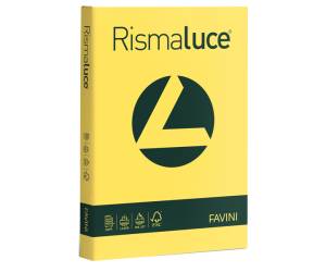Carta Rismaluce A4,90 gr giallo sole 53 confezione 300 fogli - 21686