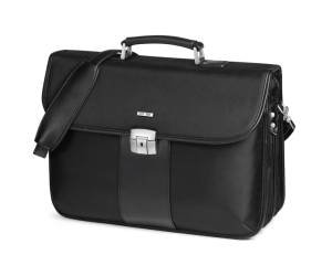 Cartella in tessuto extra strong nero 44 x 31 x 20 cm - 22168