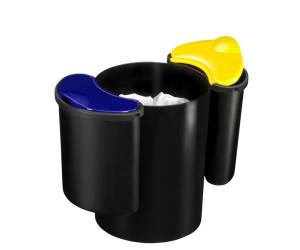 Cestino raccolta differenziata 516 altezza 33,7 cm diametro 26 cm - 18216