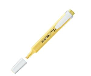 Evidenziatore Swing Cool pastel punta a scalpello tratto 1,4 mm giallo banana - 144,22294