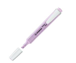 Evidenziatore Swing Cool pastel punta a scalpello tratto 1,4 mm glicine - 155,22289