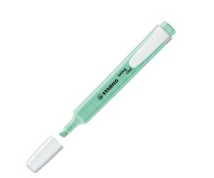Evidenziatore Swing Cool pastel punta a scalpello tratto 1,4 mm verde menta 116 - 22292