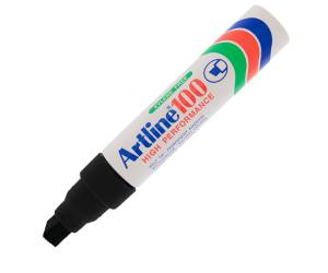 Marcatore permanente A 100 punta scalpello jumbo 7,50,12,00 mm nero - 22326