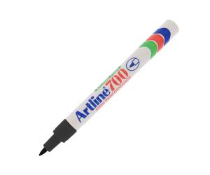 Marcatore permanente A 700 punta tonda 0,7 mm nero - 22323