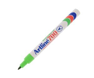 Marcatore permanente A 700 punta tonda 0,7 mm verde - 22322