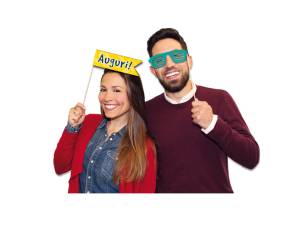 Photo Booth Buon Compleanno 8 elementi - 22096