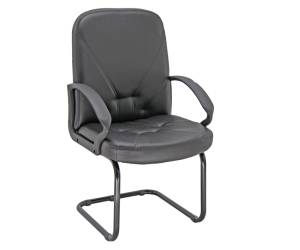 Seduta attesa Dante V con braccioli fissi nero - 12927