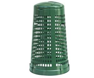 Trespolo portasacco con anello fermasacco diametro 38 cm altezza 85 cm 110 lt verde - 22242