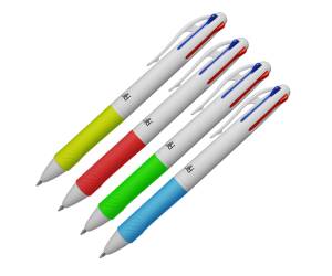 Penna a sfera - punta 1 mm - 4 colori - conf. 12 pezzi - Osama - OW 10156 - 8007404248696 - DMwebShop