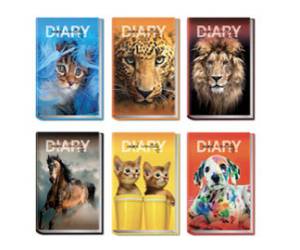Diario Animal Friends - 12 mesi - 14,2 x 19,3 cm - conf. 12 pezzi - Colorosa - 64DNA12G - DMwebShop