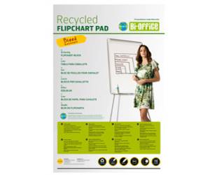 Blocchi per lavagna - 65 x 98 cm - 50 fogli Earth - conf. 5 pezzi - Bi-office - FL0325002 - 5603750552802 - DMwebShop