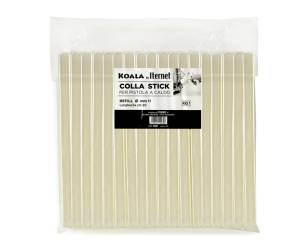 Colla termofusibile in stick lunghezza 20 cm diametro 1 - 1 cm sacchetto da 1 kg Iternet - 22756