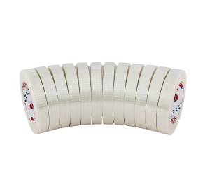 Nastro adesivo fogli BD rinforzato 1,9 cm x 50 mt trasparente - 22729