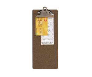 Porta Conto 27,7 x 11,4 cm legno - 22760