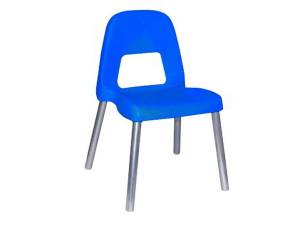 Sedia per bambini Piuma H 31 cm blu - 22487