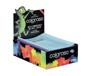 Coprimaxi Gold con alette 21 x 30 cm PVC 300 mic laccato colori assortiti expo 60 pezzi - 347