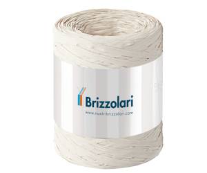 Nastro Rafia sintetica avorio 25 - 5 mm x 200 mt - Brizzolari - 01003725 - 8031653400000 - DMwebShop