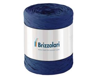 Nastro Rafia sintetica - blu scuro 37 - 5 mm x 200 mt - Brizzolari - 01003737 - 8031653208675 - DMwebShop
