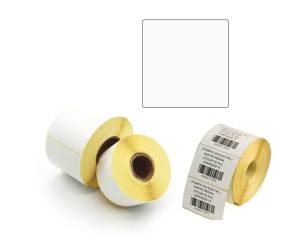 Etichette per trasferimento termico diretto 1 pista 100 x 100 mm rotolo da 500 pezzi - 23549