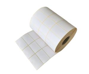 Etichette per trasferimento termico diretto 3 piste 30 x 20 mm rotolo da 9000 pezzi - 23554