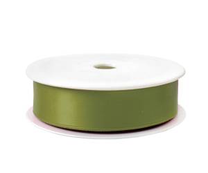 Nastro doppio raso 25 mm x 25 mt verde salvia 64 - 23660