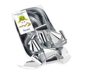 Nastro strip metal 6870 argento 04,50 mm diametro 20 cm Brizzolari 00314104 - 23619