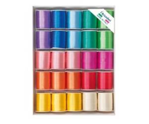 Rocche di nastro liscio 6800,10 mm x 10 mt colori primaverili assortiti - 23595