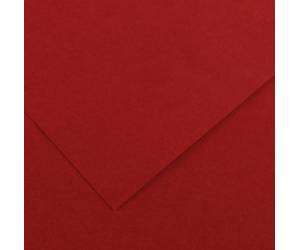 Foglio Colorline - 70 x 100 cm - 220 gr - rosso granata - conf. 25 pezzi - Canson - 200041202 - 85576A - DMwebShop