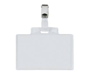 Portanome Pass 3E - metallo con clip - 9,5 x 6 cm - conf. 10 pezzi - Sei Rota - 318410 - 8004972028668 - DMwebShop