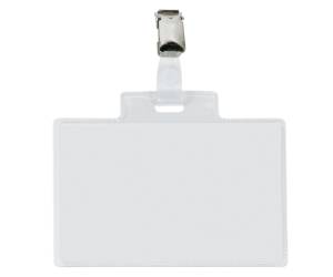 Portanome Pass 4E - 11 x 7 cm - metallo con clip - conf. 10 pezzi - Sei Rota - 318415 - 8004972028705 - DMwebShop