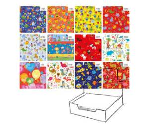 Carta regalo raso Bambini 70 x 100 cm scatola 100 fogli - 24752