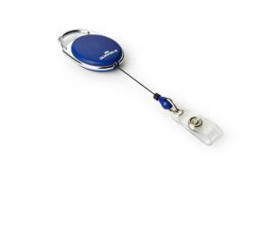 Chiocciola YO YO Style per portabadge blu filo retrattile 80 cm - 230