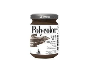 Colore vinilico Polycolor 140 ml terra d ombra naturale - 24611