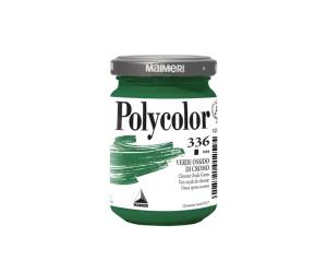 Colore vinilico Polycolor 140 ml verde ossido di cromo - 24605