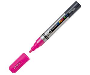 Marcatore a base d acqua Graduate Mark All punta tonda 2 mm rosa fluo - 24532