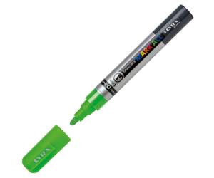 Marcatore a base d acqua Graduate Mark All punta tonda 2 mm verde fluo - 24530