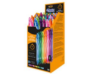 Penna gel scatto Geolocity Quick Dry punta 0,7 mm 10 colori assortiti - 209